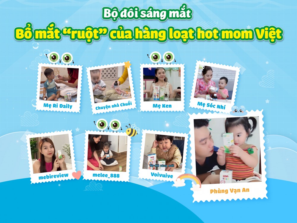 [Báo giadinhmoi.vn] Bộ đôi sáng mắt Neo Kids - Oralux được cộng đồng mẹ bỉm bàn tán, “truy lùng” suốt thời gian qua