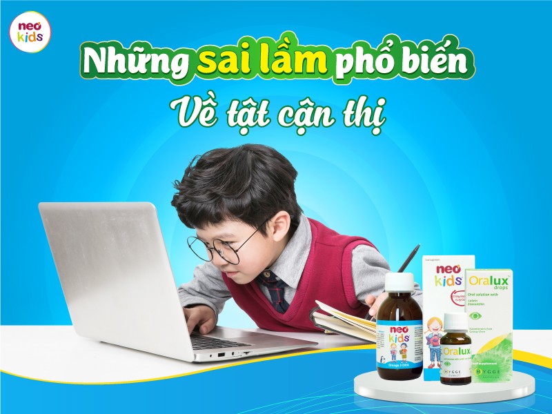 [Báo phunuvagiadinh.vn] Phòng cận thị từ sớm cho trẻ nhờ bộ đôi Sáng mắt Neo Kids Omega 3 DHA và Oralux