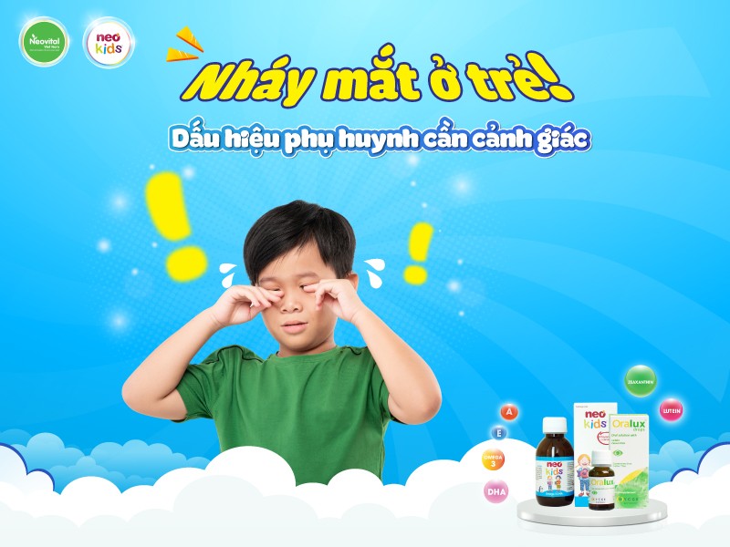 [Báo vtc.vn đưa tin] Bộ đôi sáng mắt Neo Kids Omega 3 DHA và Oralux - Tinh trọn dưỡng chất bảo vệ mắt sáng khỏe