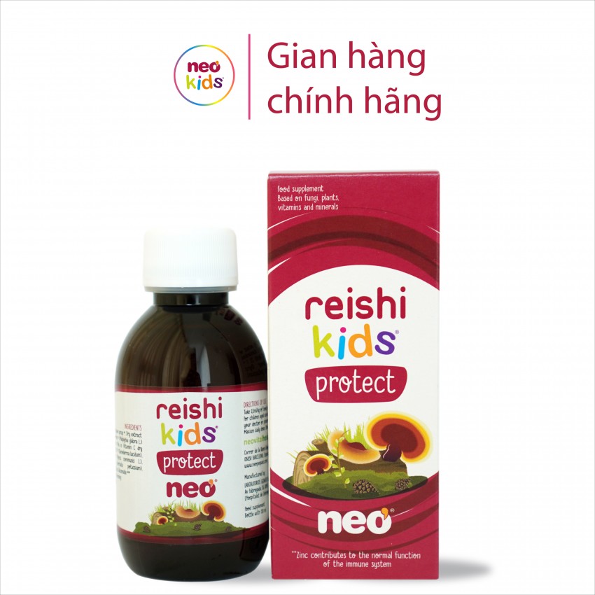 Tăng Đề Kháng Hô Hấp Reishi Kids Protect - MS: 4