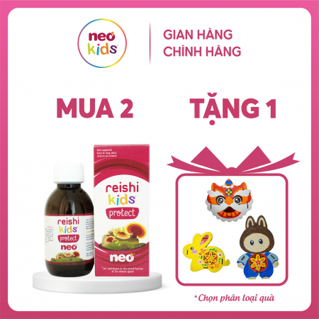 Tăng Đề Kháng Hô Hấp Reishi Kids Protect - MS: 1