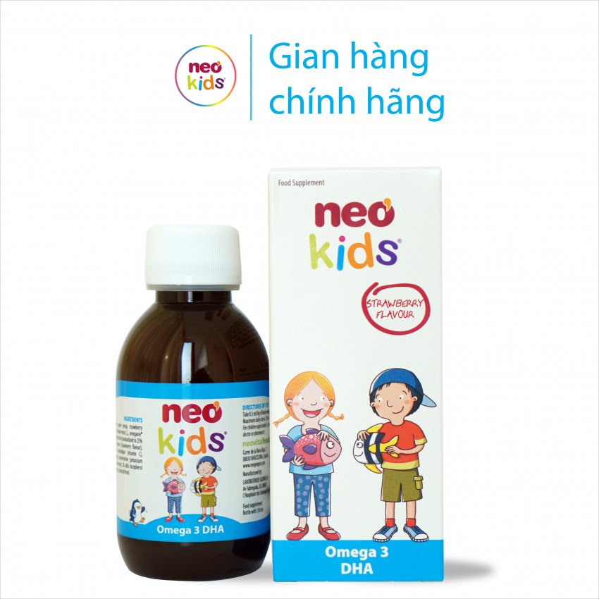 Neo Kids Omega 3 DHA - Dầu Cá Chuẩn IFOS - MS: 4