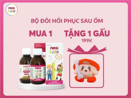 Bộ Đôi Tăng Đề Kháng Hô Hấp Cho Bé - MS: 1